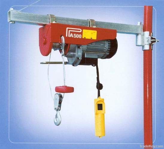 100-1000kg  mini electric wire rope hoist