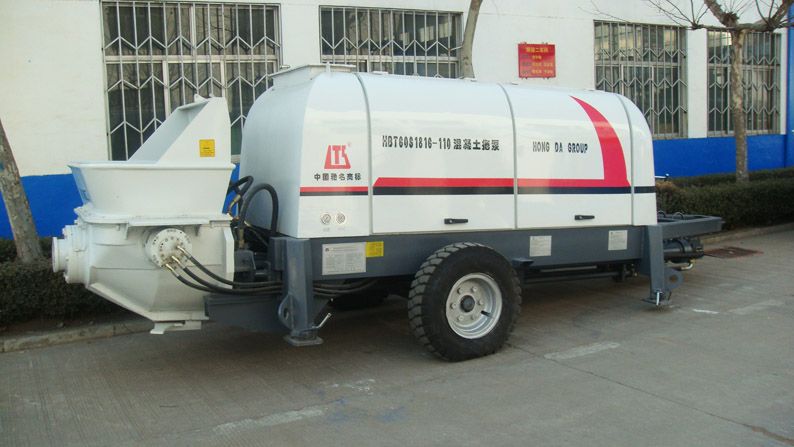 Trailer Concrete Pump