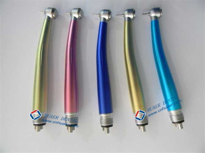 Autoclavable rainbow high speed handpiece for lady use