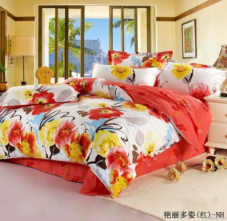 new style reactive cotton bedding set