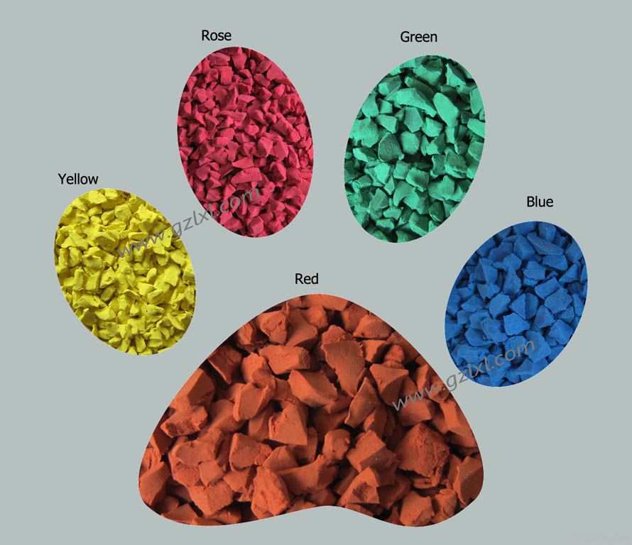 colored epdm granule