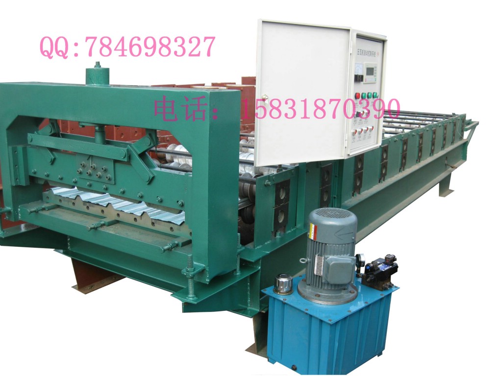 Glazed tile forming machine