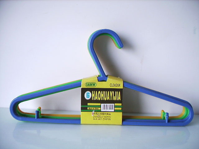 plastic hanger