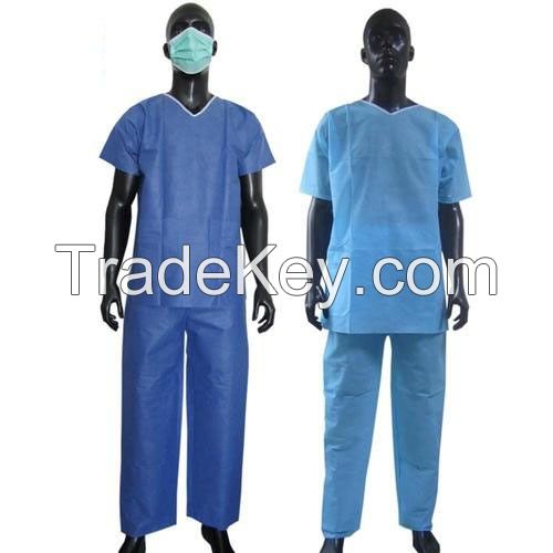 Disposable Medical PP Scrub Suit