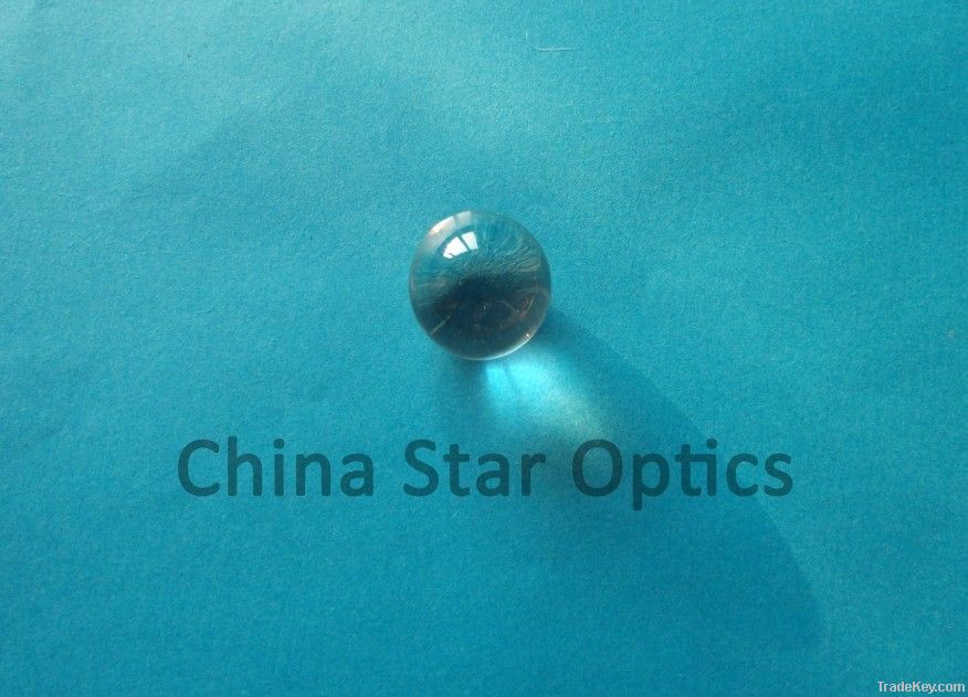 optical HK9 Glass ball lens, fused silica ball lens, half ball lens