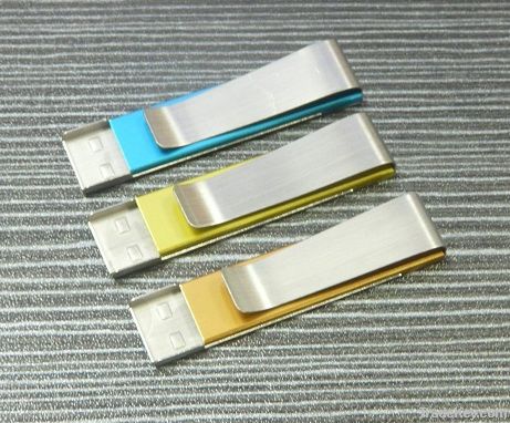 Metal Clip USB Flash Drive