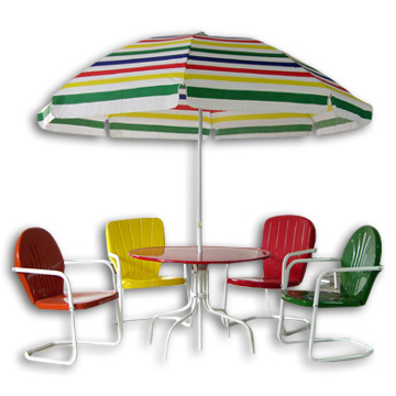 outdoor metal furniture