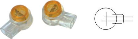 3M type Wire Connector,Butt connector,drop wire connector for UY,UY wire connector,K1 Wire connector 