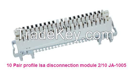 Disconnection IDC Modules 10 Pair LSA Profile