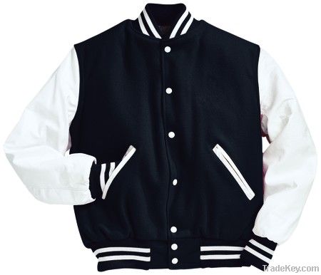 black varsity jackets