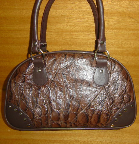 leather handbag