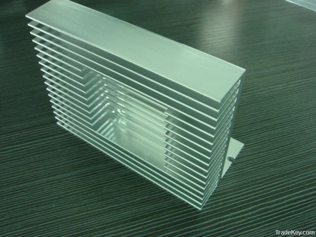 Aluminium extrusion parts-heat sink