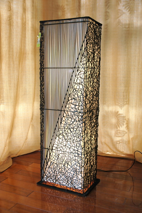 rattan lamp