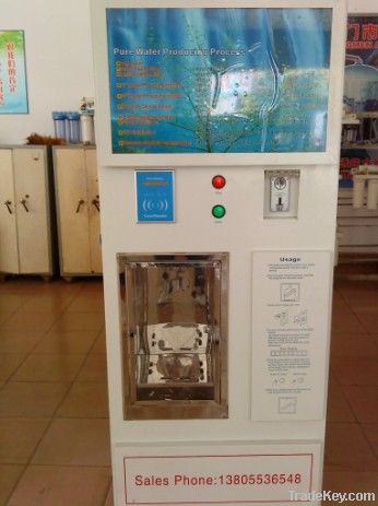 Automatic water vending machine with RO pure water system