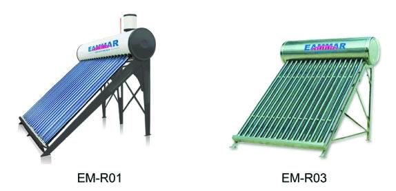 Regular solar water heater