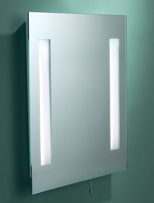 Illuminated Square Mirror