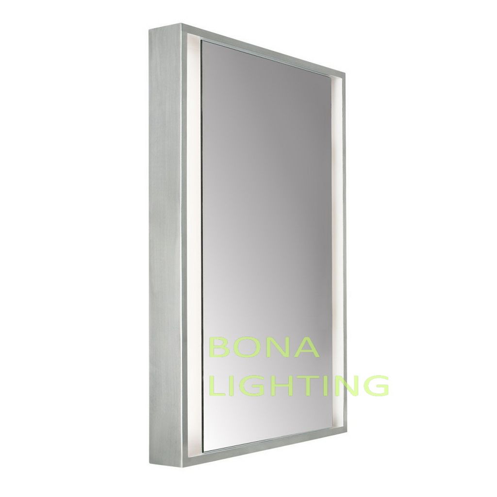 IP44 Back-lit Stainless Steel Mirror