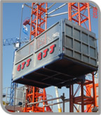 Material building hoist