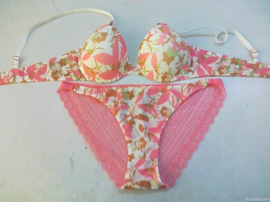 women bra and briefs set