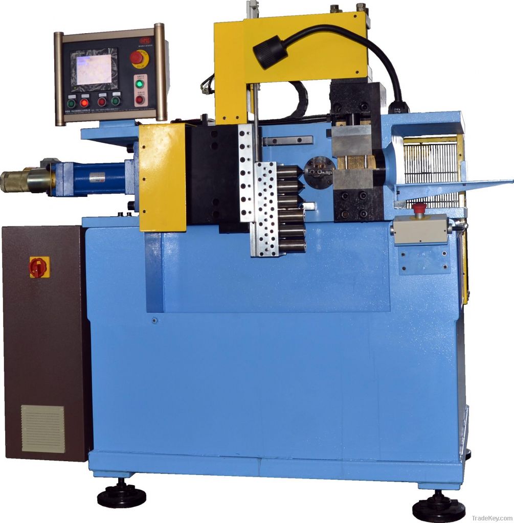 Tube end forming machine