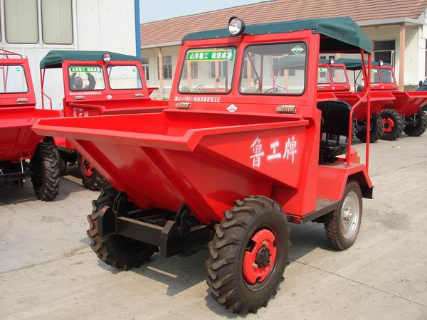 mini hydraulic site dumper