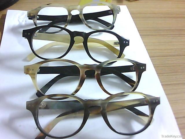 CR39 Lenses Latest Buffalo Frames Ox Horn Optical Frames Handmade Eyew