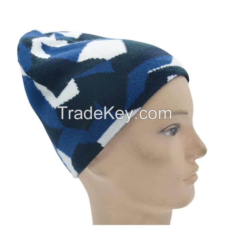 2025 Camoflage Winter Hats Beanies Warm Unisex BSCI RWS Oeko-Tex