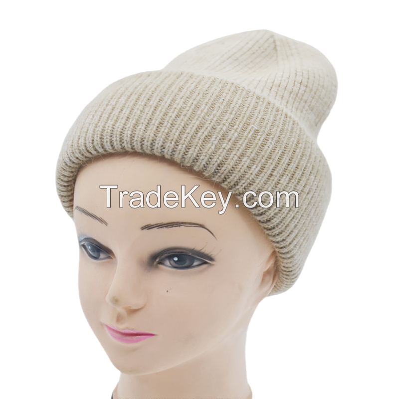 2025 Basic Ladies Winter Hats Beanies Warm Unisex BSCI RWS