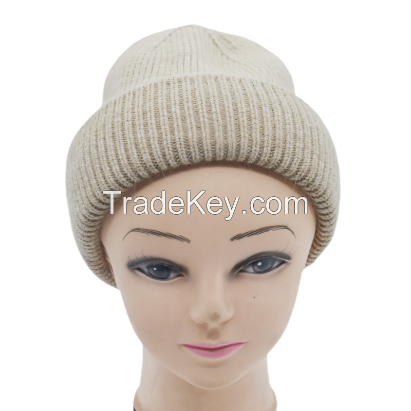 2025 Basic Ladies Winter Hats Beanies Warm Unisex BSCI RWS