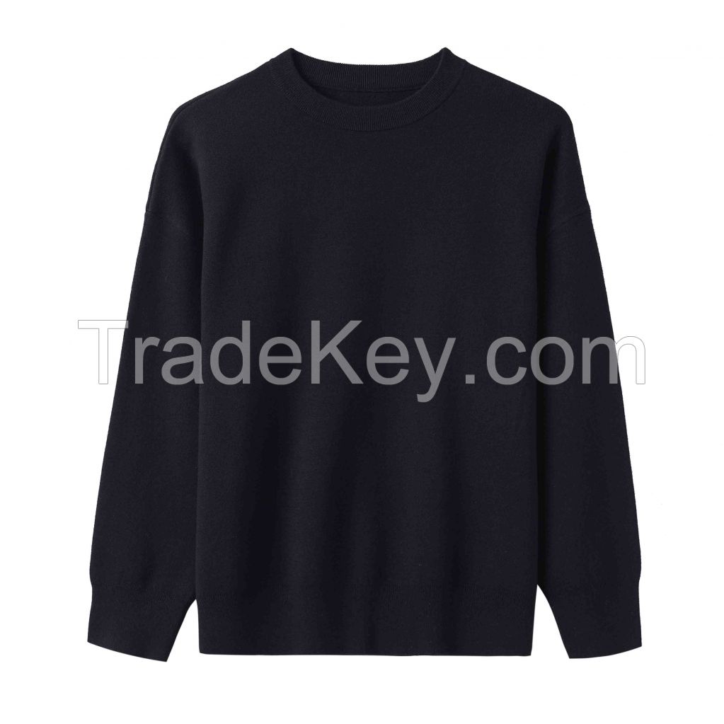 2026 Lady's  Sweater Round neck Knit Pullover