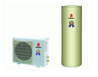 Split water heater