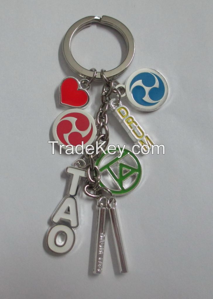 Zinc Ally Rectangle keyring