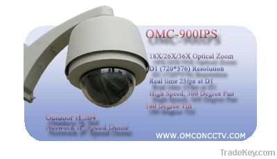 Outdoor WDR IP PTZ Speed Dome Camera