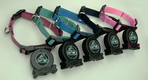 dog collar with built in retractable leash