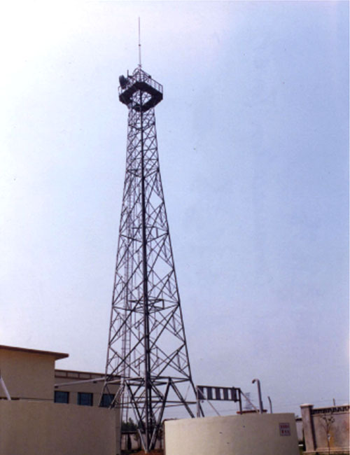 telecommunication steel tower