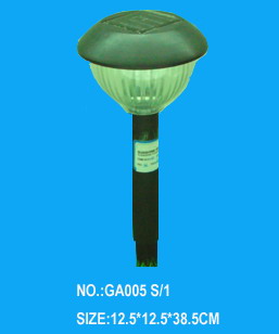 solar plastic light