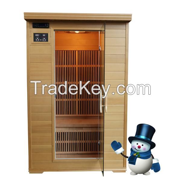 2 person Carbon fiber Home Far Infrared Sauna Room