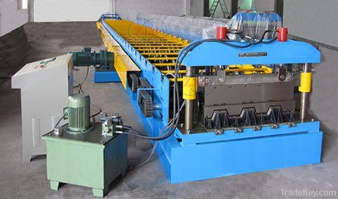 Floor Decking Sheet Roll Forming Machine