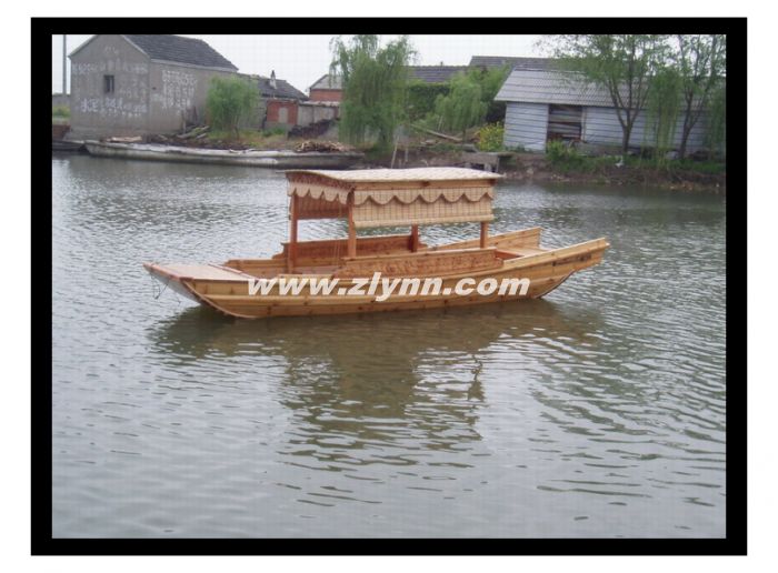 wood boat