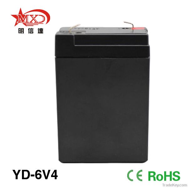 6V4Ah lead acid battery