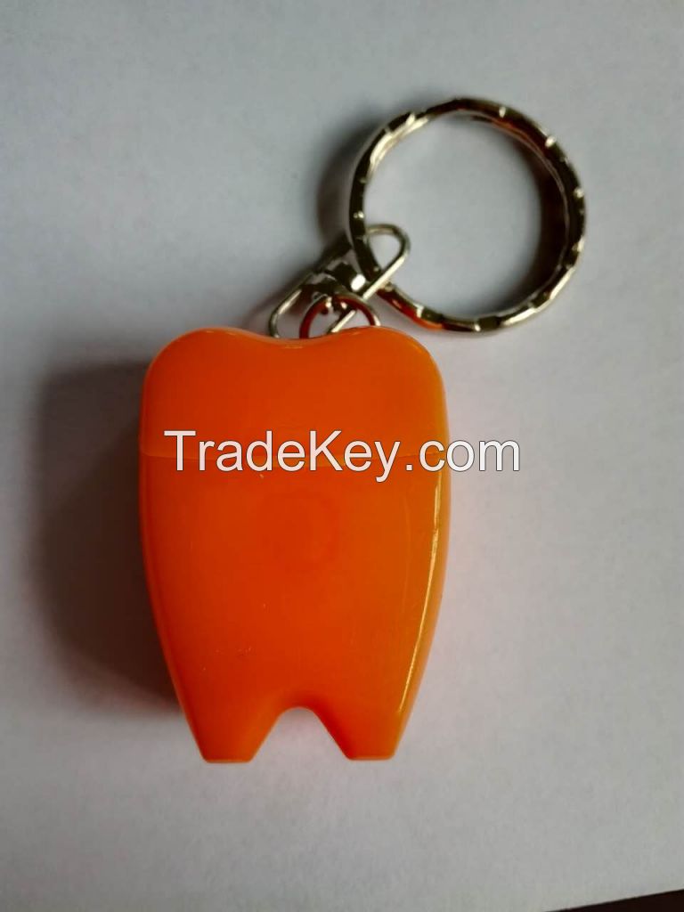 2017 Cute tooth shape dental floss with FDA