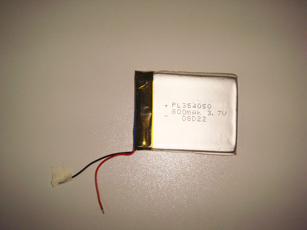 Li-polymer rechargeable battery