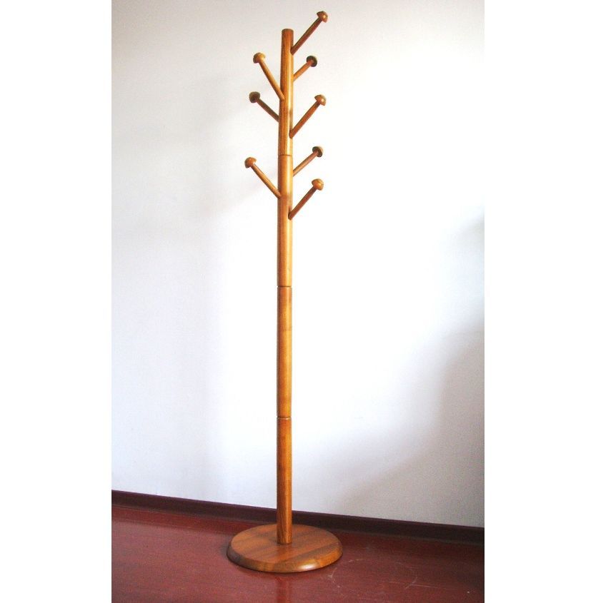 Birch coat rack