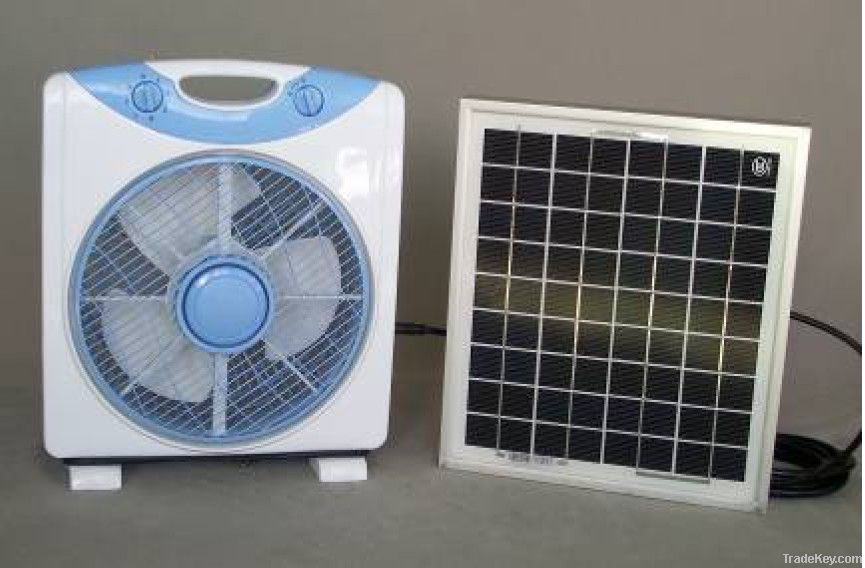 Rechargeable Solar Fan