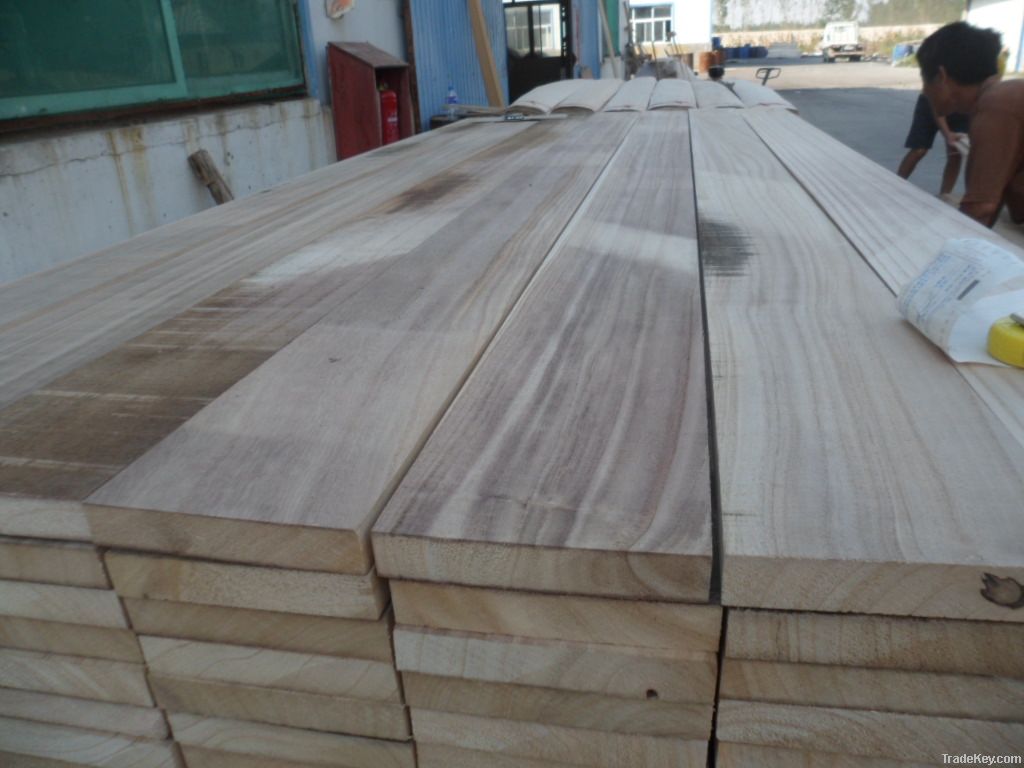 paulownia raw material solid wood