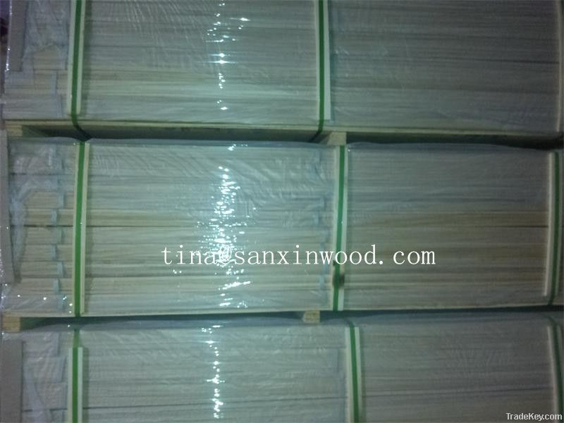 paulownia triangular strips for decorative materials