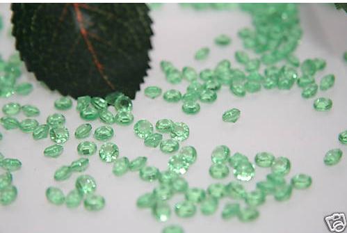 acrylic diamond table crystal confetti