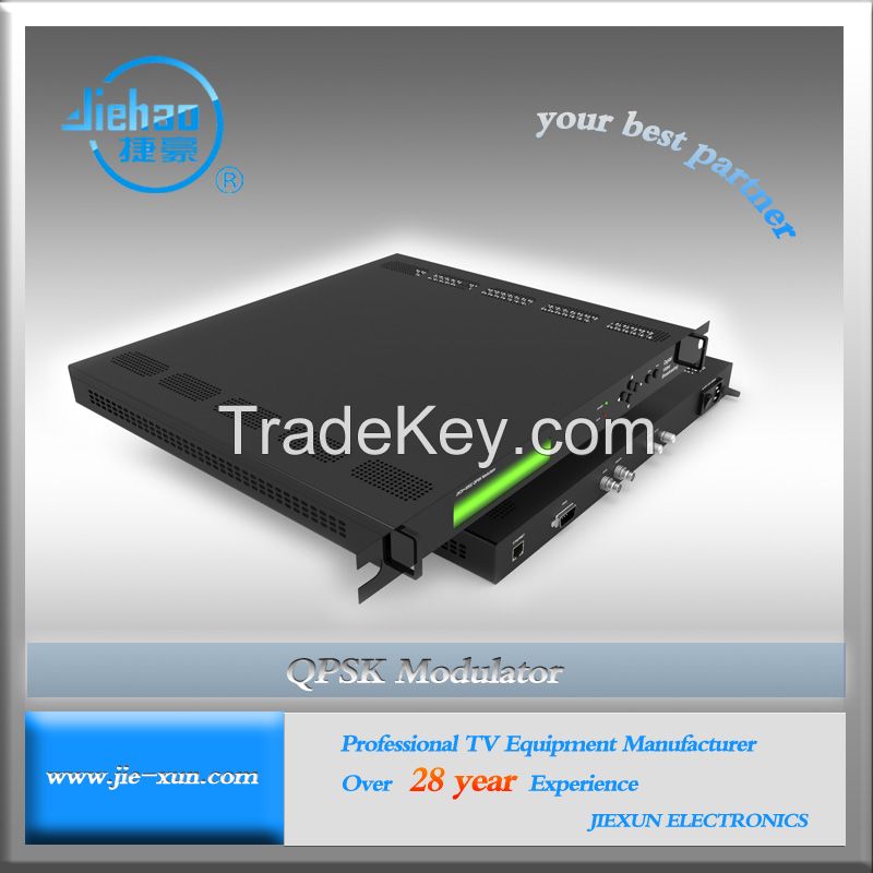 Digital TV Headend QPSK modulator CATV device 