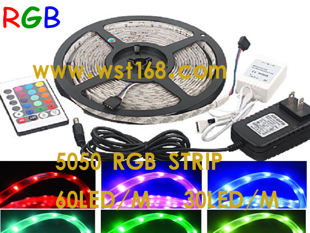 5050 LED STRIP LIGHT WATERPROOR NON-WATERPROOF