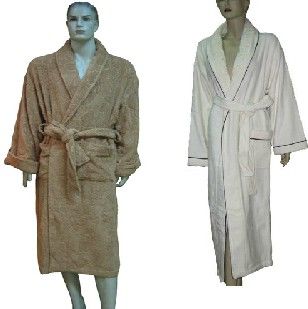 100% Cotton Towelling Bathrobe